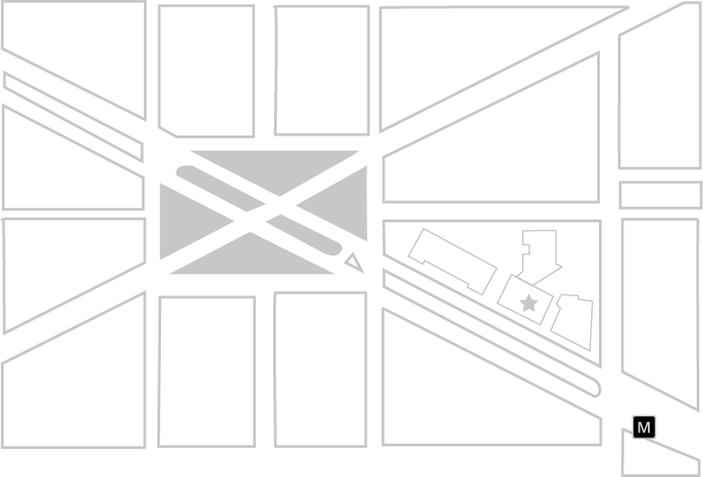 Eastern Market Location map